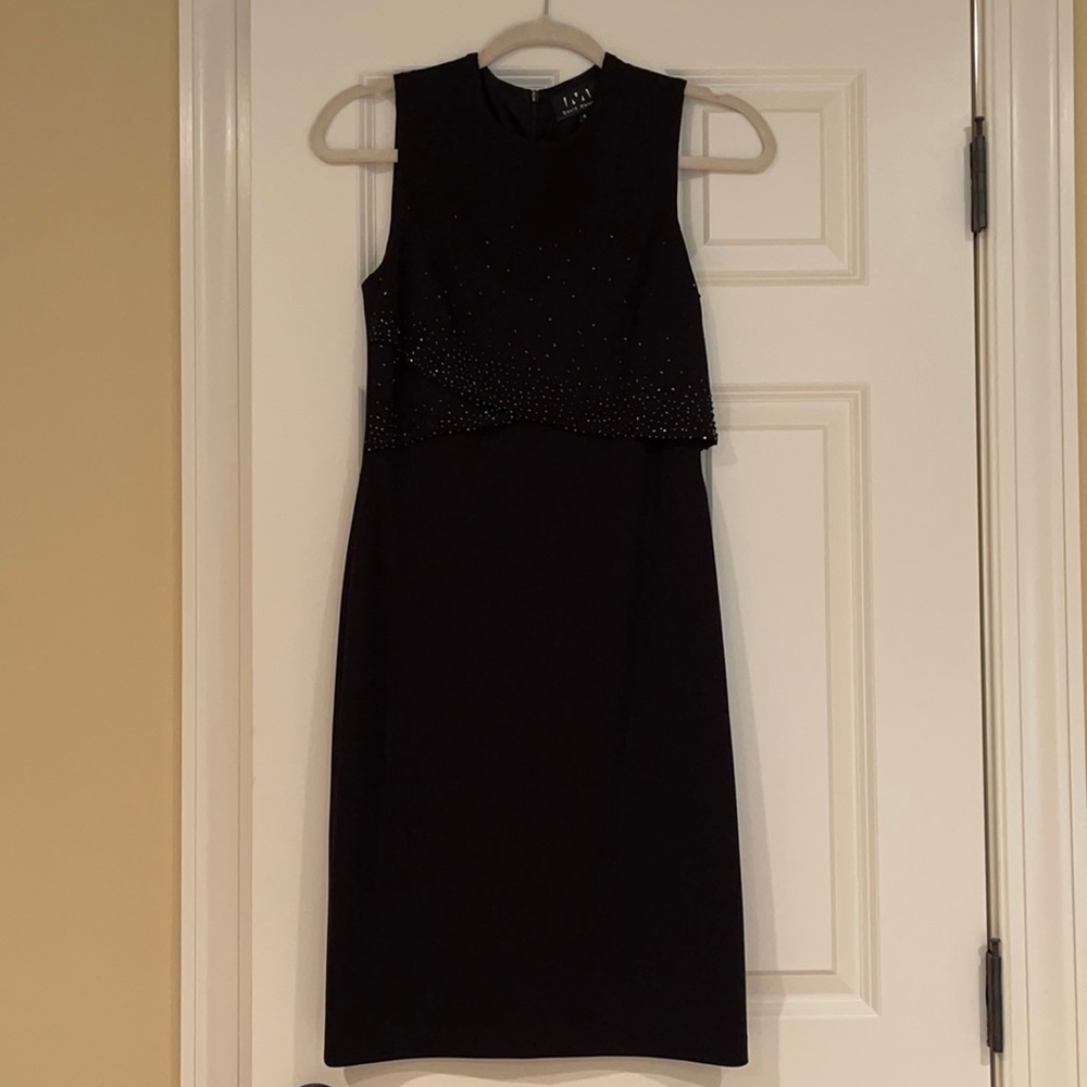 David Meister Black Cocktail dress size 4
